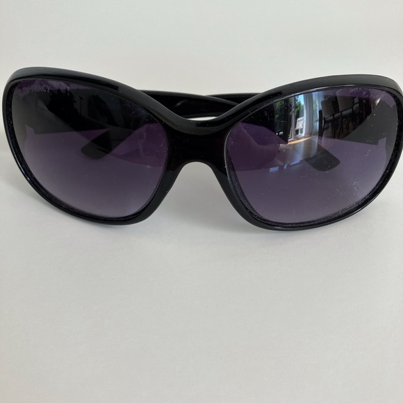 Ellen Tracy Sunglasses Black New - Picture 4 of 6